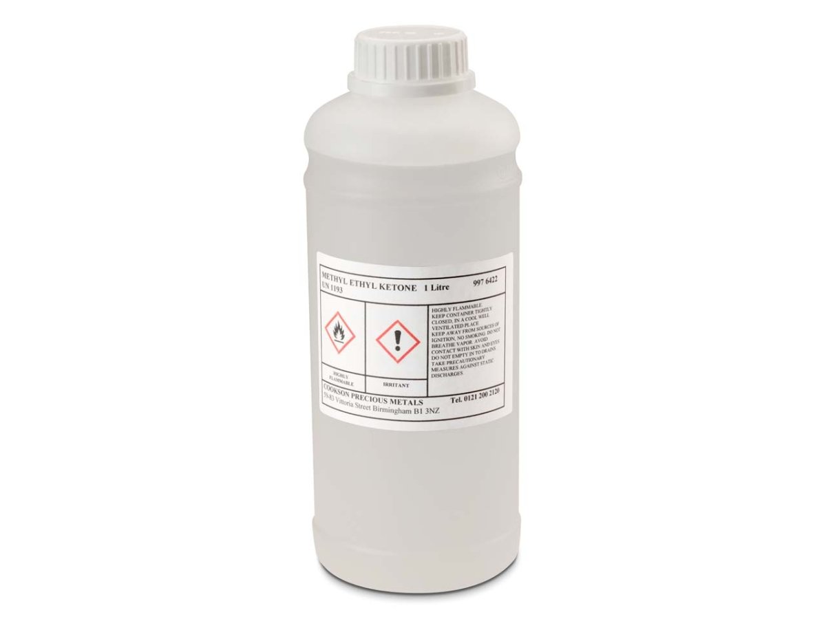 MEK (Methyl Ethyl Ketone) 1 Litre - Kiln Crafts